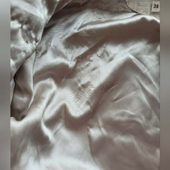 Vintage Free People Leather Embellished Jacket, GUC, Size 6 - Picture 12 of 14